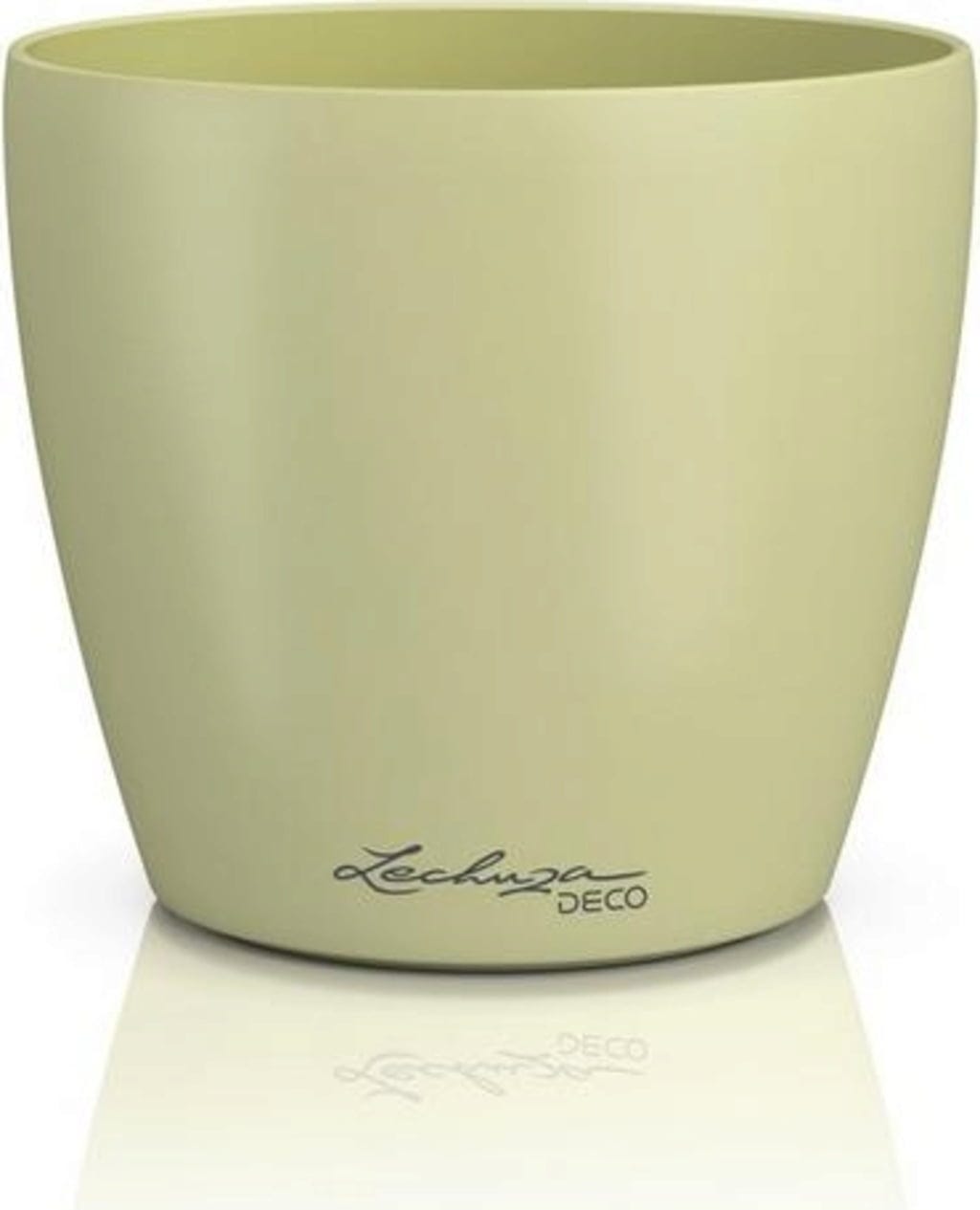 Vaso Classico "Deco 18" D18 H17CM Verde Tiglio LECHUZA