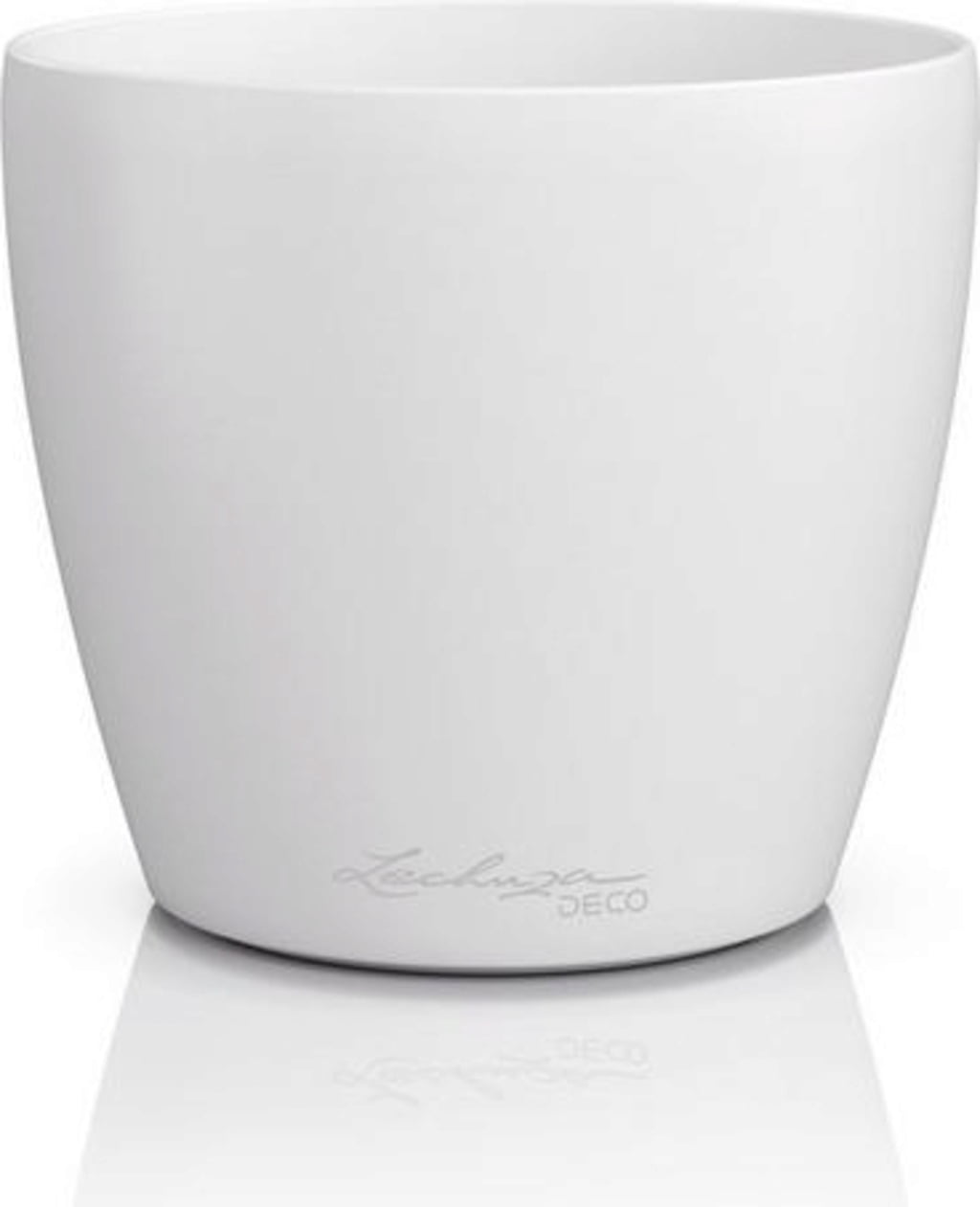 Vaso Classico "Deco 21" D22 H20.5CM Bianco Opaco LECHUZA