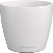 Vaso Classico "Deco 10" D11 H10CM Bianco Opaco LECHUZA