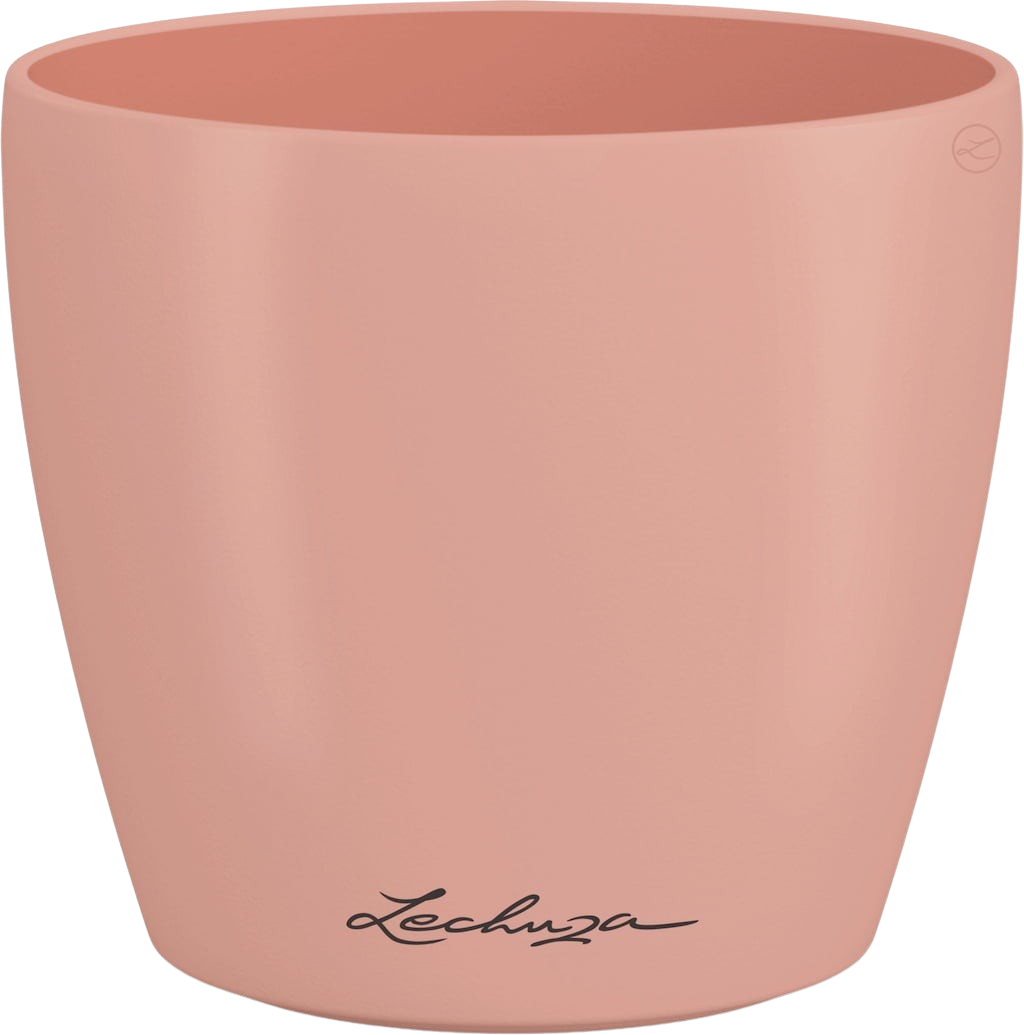 Vaso Classico "Deco 10" D11 H10CM Rosa Magnolia Opaco LECHUZA