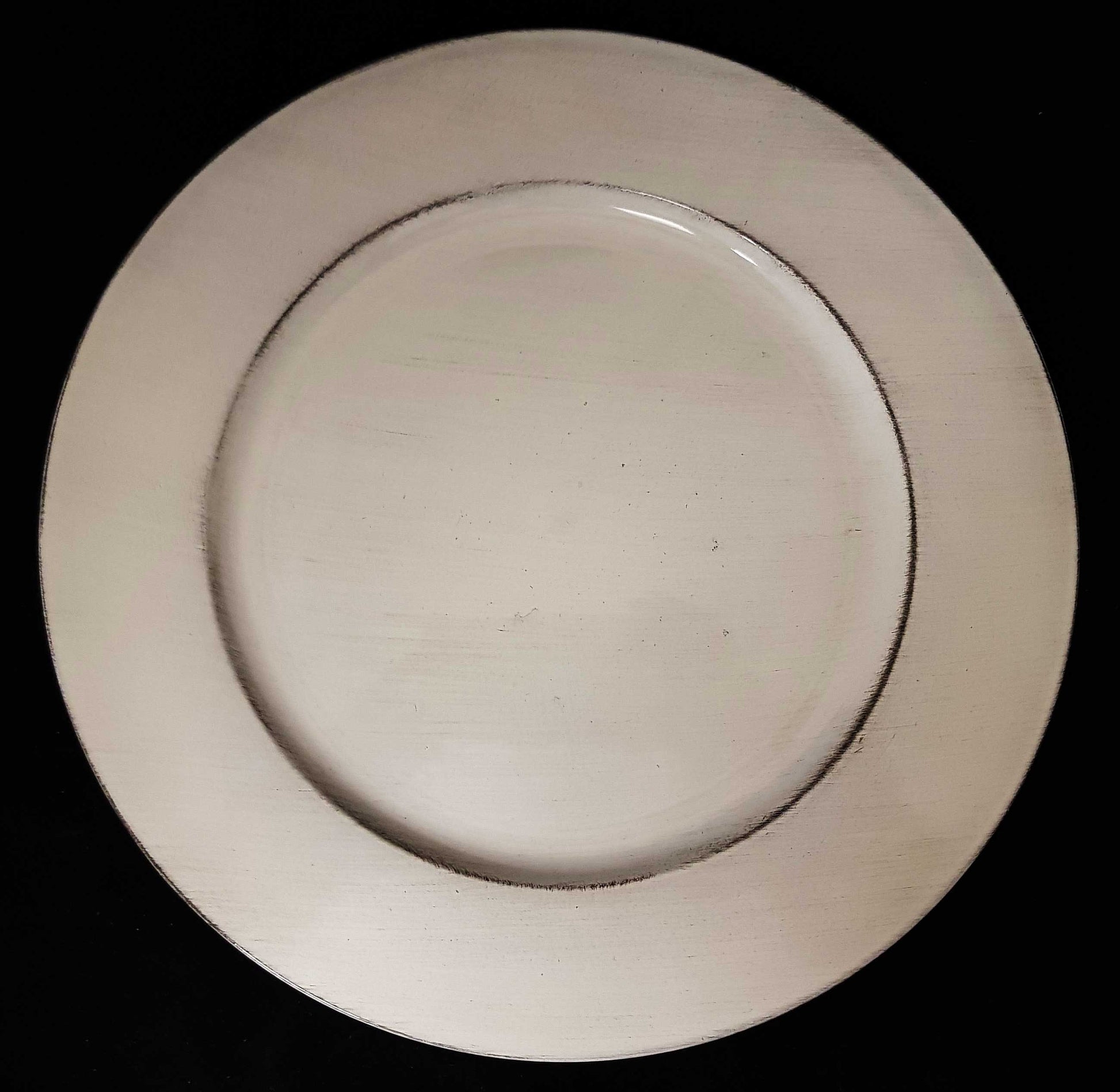 12 SOTTOPIATTI CIRCOLARI EFFETTO LEGNO 33CM