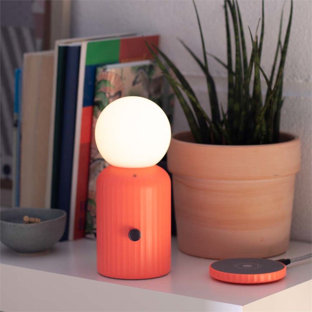 LAMPADA CON RICARICA WIRELESS CORAL
