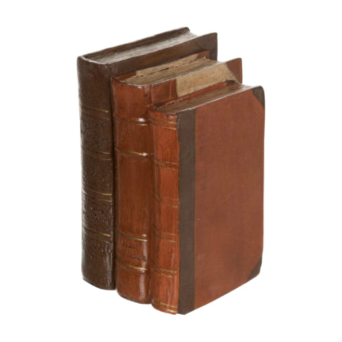 LIBRI RESINA MARRONE M (14X11X20CM)