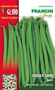 BUSTA SEMI DI FAGIOLO NANO LINERA 100 GR