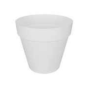 Vaso Loft Urban Round con Ruote D 60cm Bianco Elho