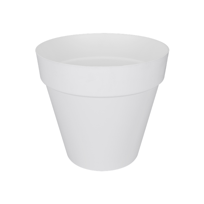 Vaso Loft Urban Round con Ruote D 60cm Bianco Elho
