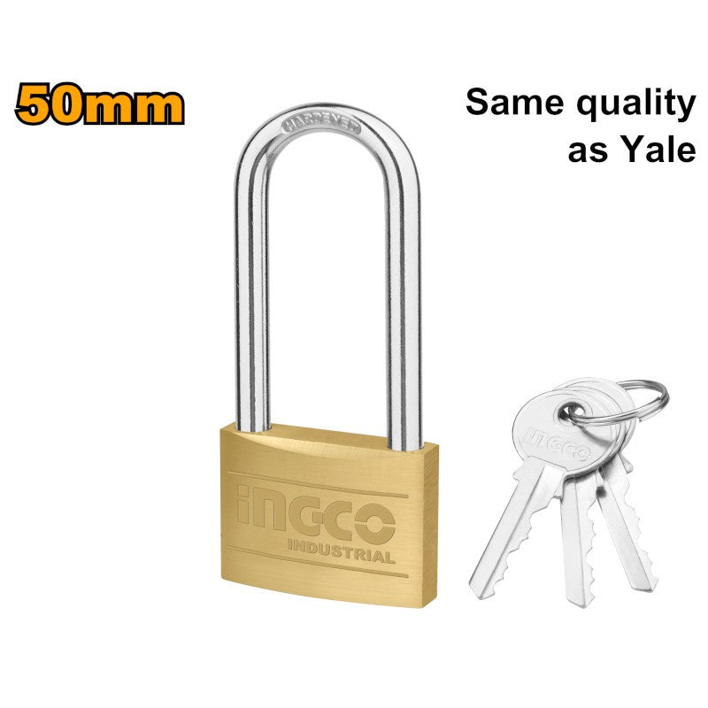 LUCCHETTO AD ARCO LUNGO OTT. 50MM