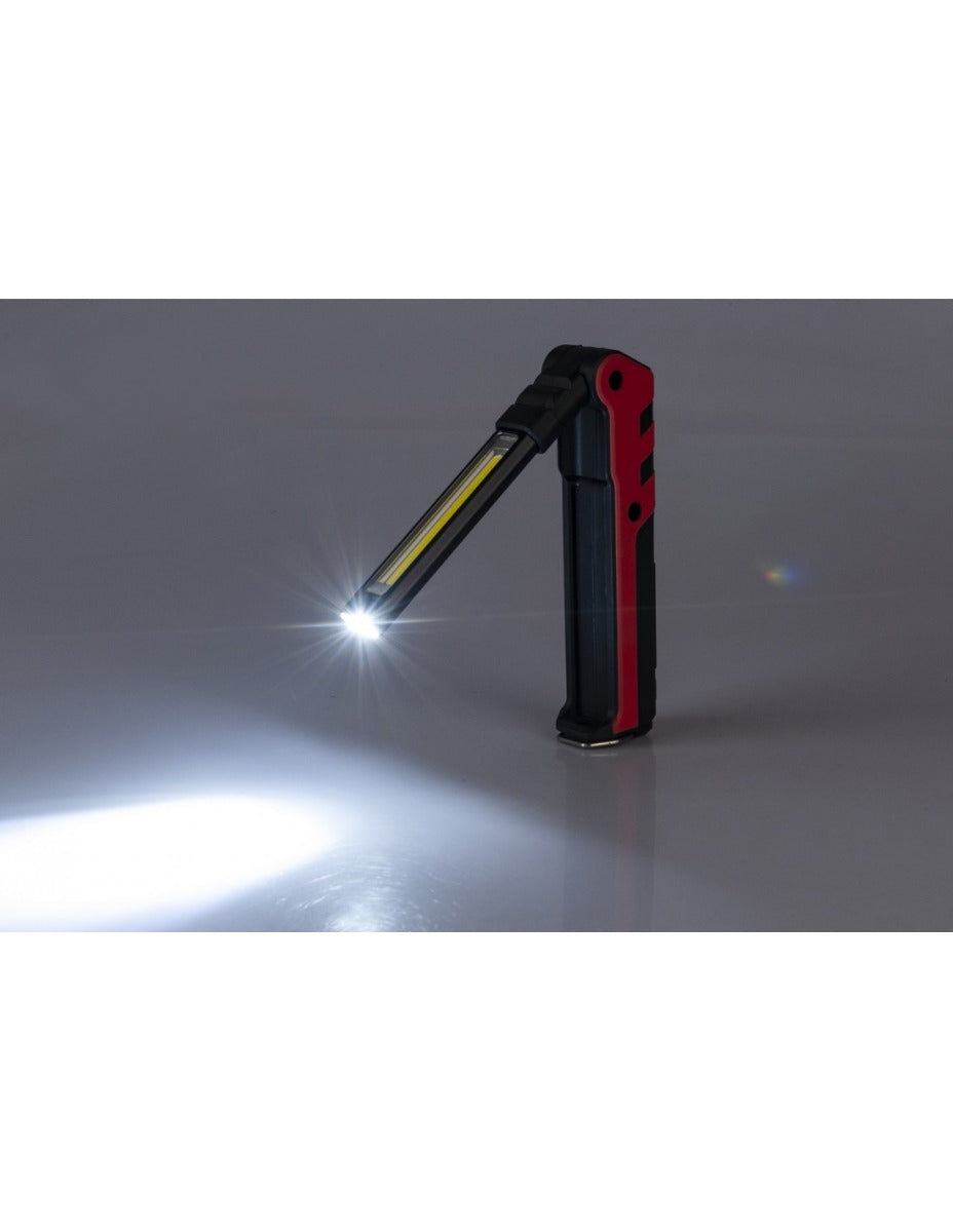 LUCE D'ISPEZIONE COB + TORCIA LED RICARICABILE MULTIFUNZIONE KUBRIK