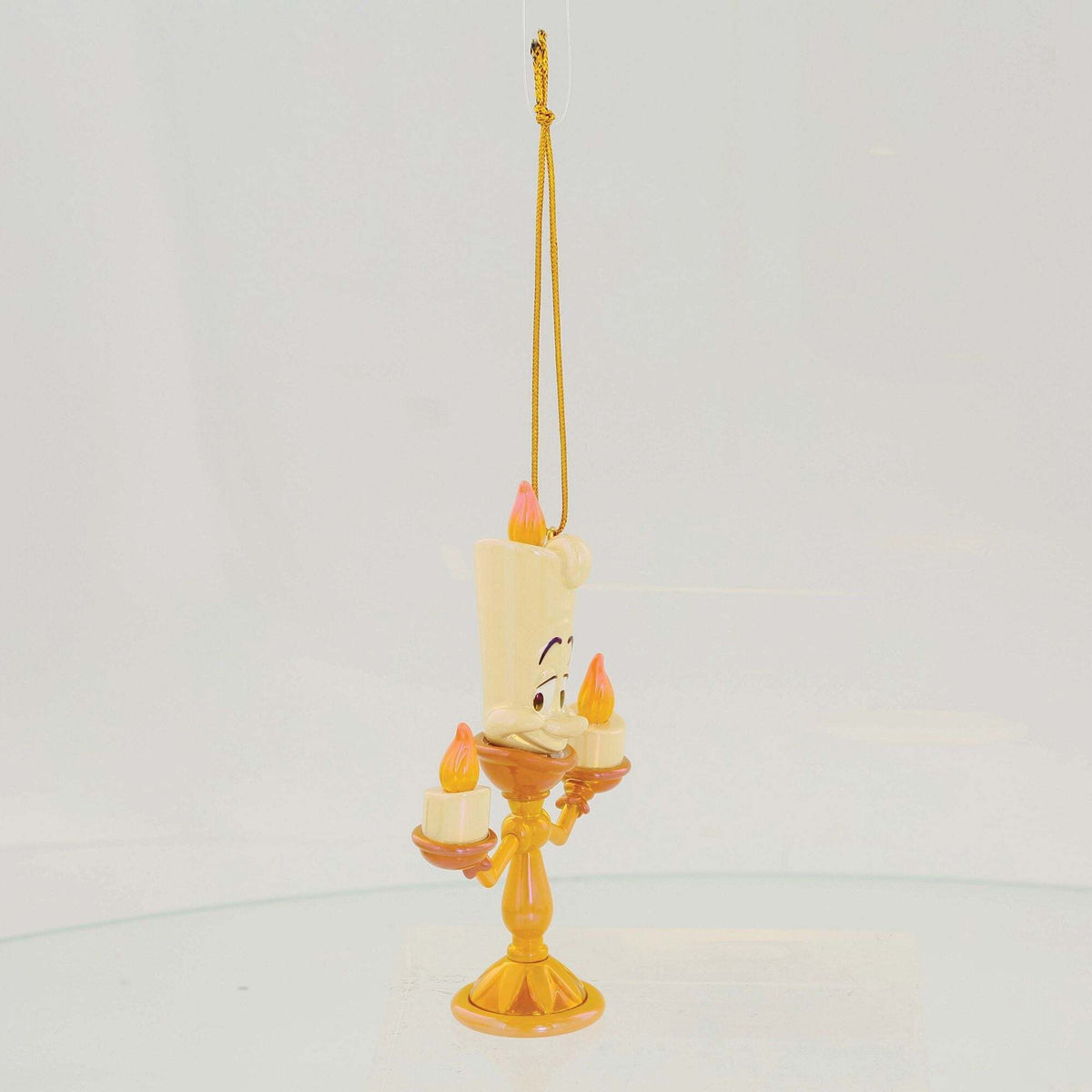 Decorazione Natalizia Pendente Lumière La Bella e la Bestia Iridescente 10 cm PERAGA CHRISTMAS