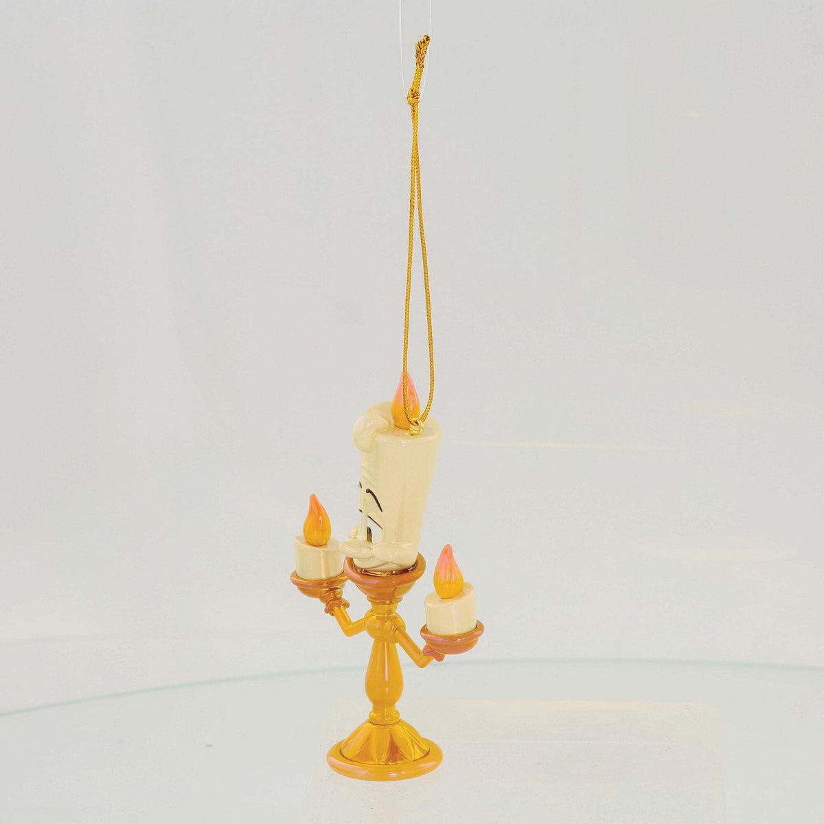 Decorazione Natalizia Pendente Lumière La Bella e la Bestia Iridescente 10 cm PERAGA CHRISTMAS