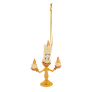 Decorazione Natalizia Pendente Lumière La Bella e la Bestia Iridescente 10 cm PERAGA CHRISTMAS