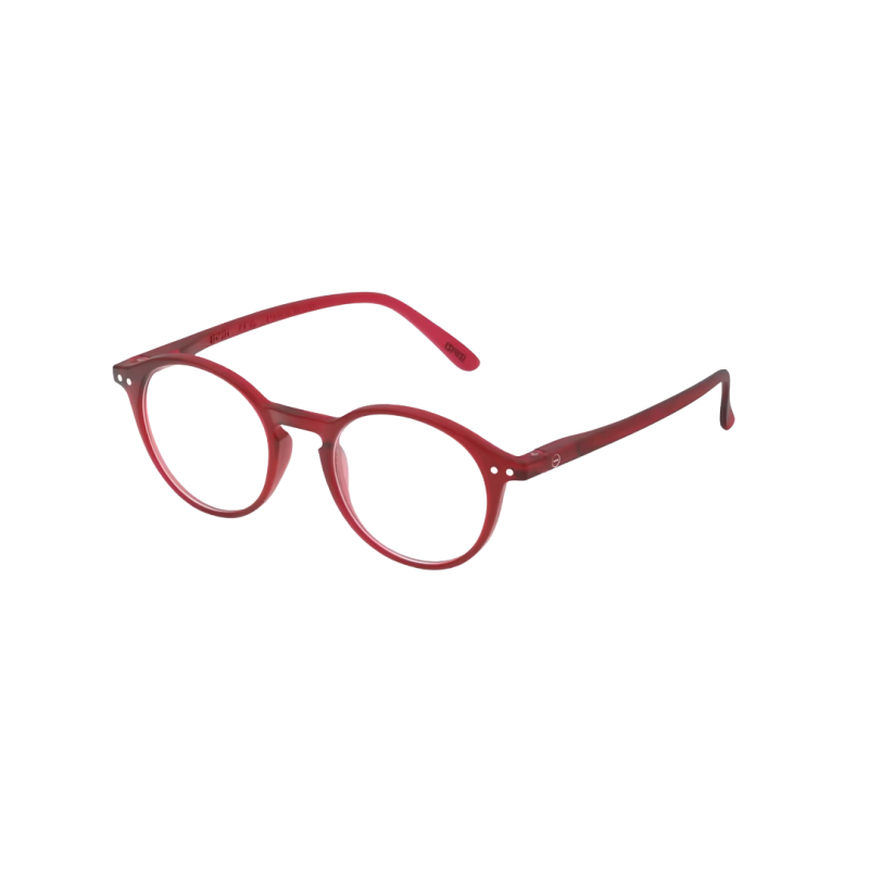 Occhiali da Lettura Modello D Rosso Ciliegia +1 IZIPIZI - immagine 2