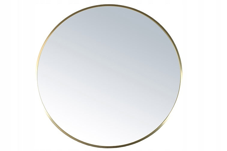 SPECCHIO ROTONDO DECORATIVO ORO 80 CM