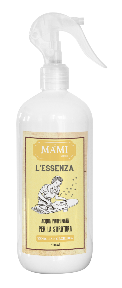 ACQUA PROFUMATA PER STIRATURA 500 ML VANIGLIA E ORCHIDEA
