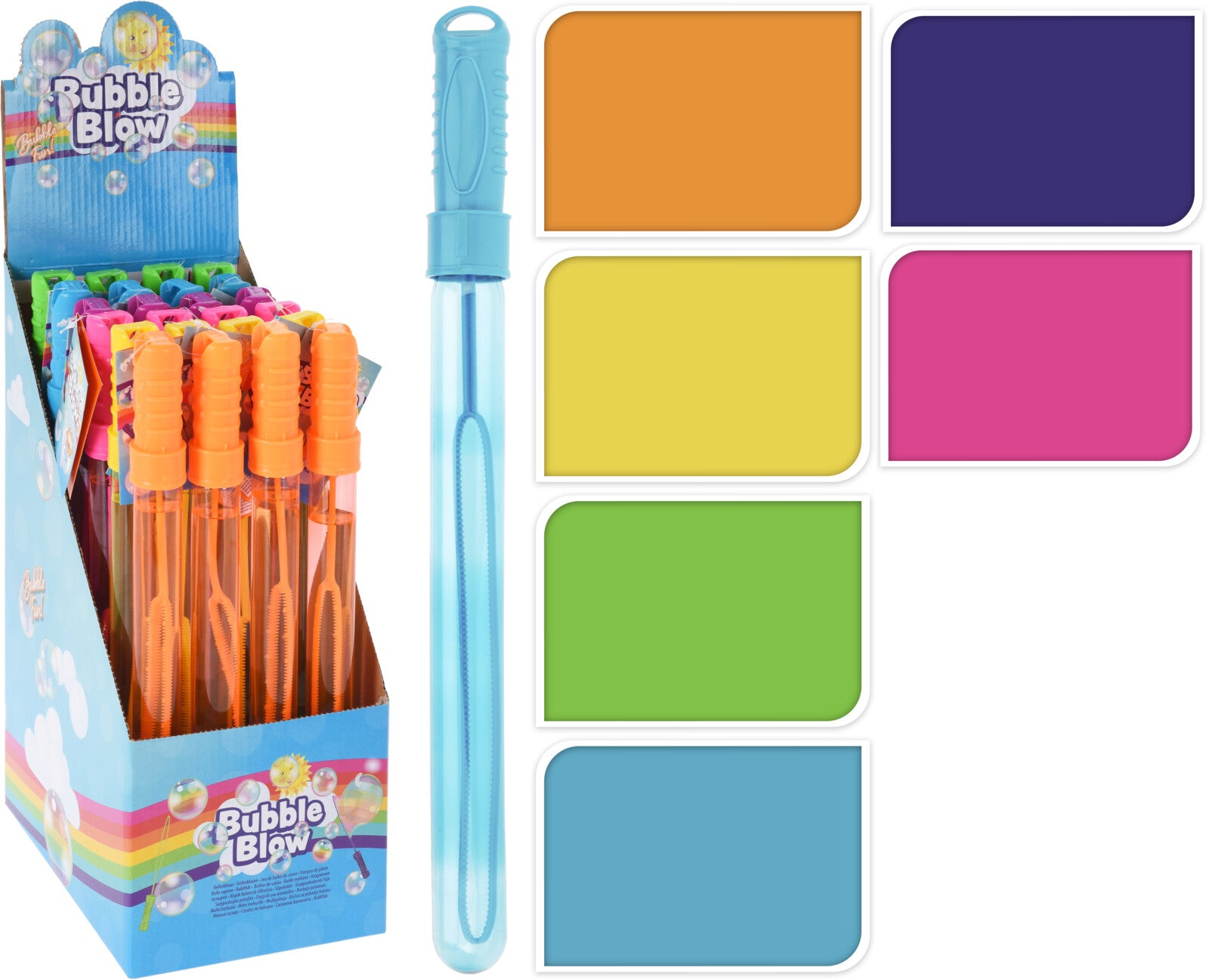 TUBO BOLLE DI SAPONE 125ML COLORE ASSORTITO