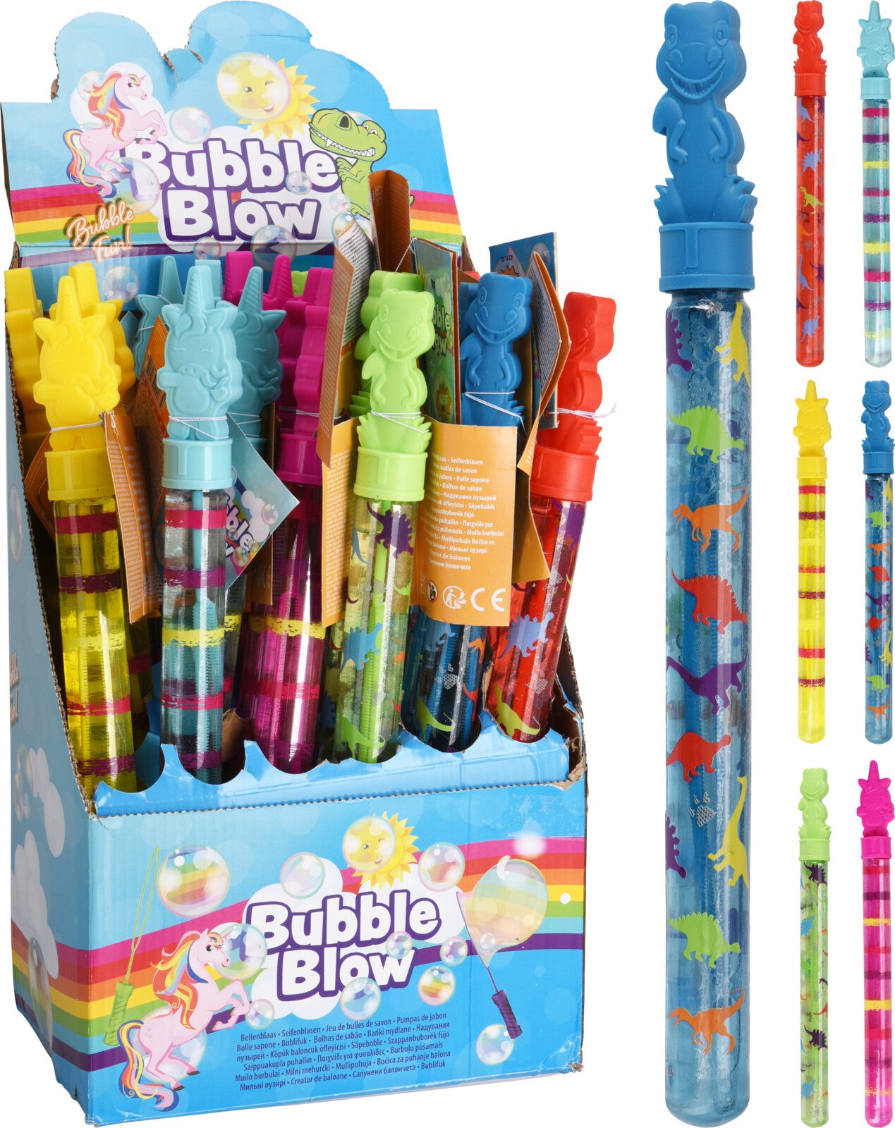 TUBO PER BOLLE DI SAPONE 125ML COLORE ASSORTITO