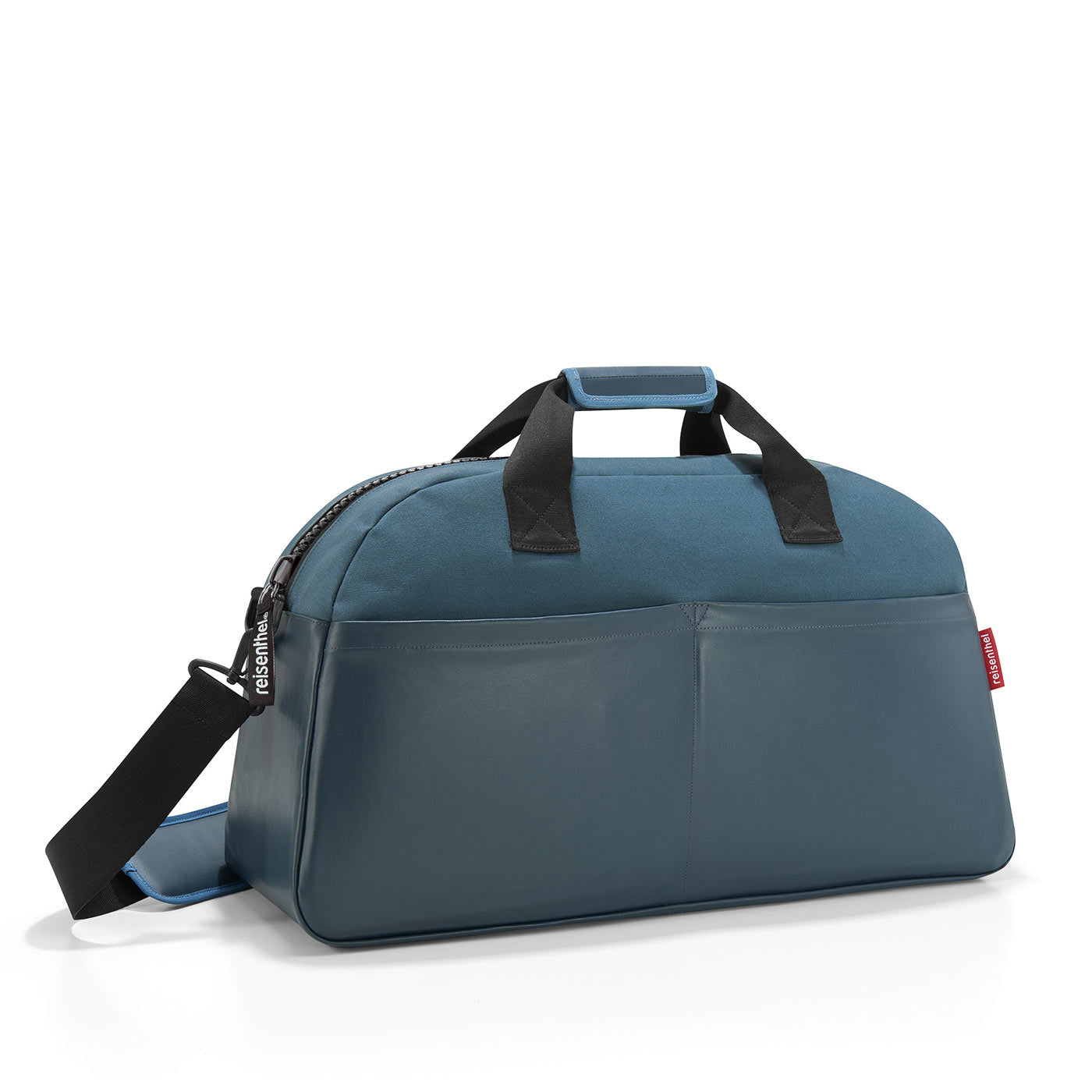 BORSA OVERNIGHTER CANVAS BLUE CON TRACOLLA