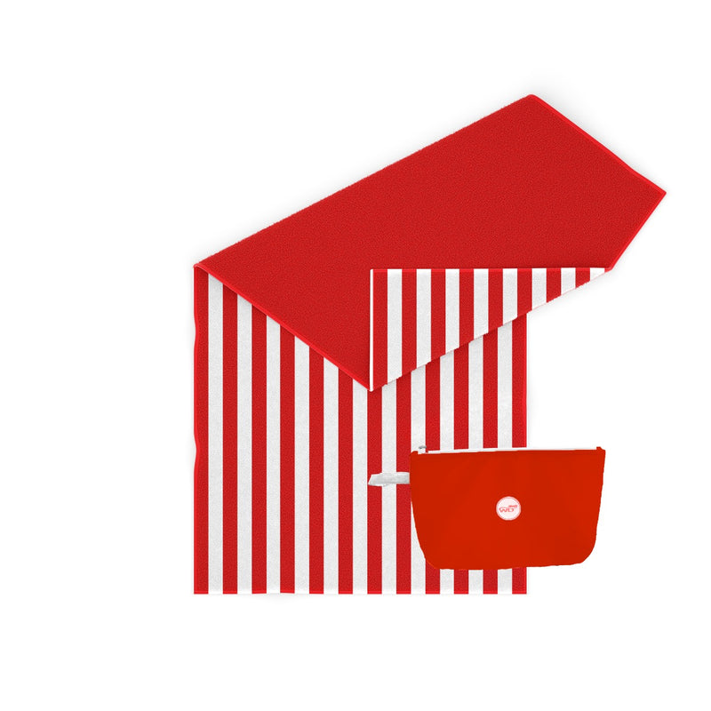 Set pochette termica e asciugamano 90x200 cm Rosso WD LIFESTYLE