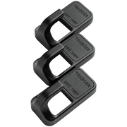 GANCI MAGNETICI CON RIVESTIMENTO IN TITANIO PER BBQ - 3 PZ