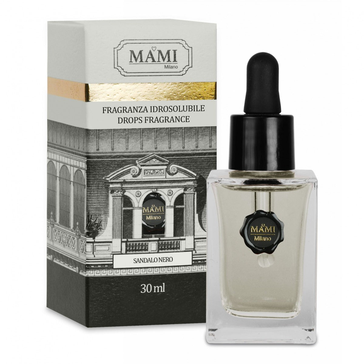 FRAGRANZA IDROSOLUBILE 30 ML SANDALO NERO