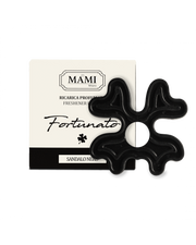 REFILL DIFFUSORE AUTO FORTUNATO - NERO GOMMATO, SANDALO NERO