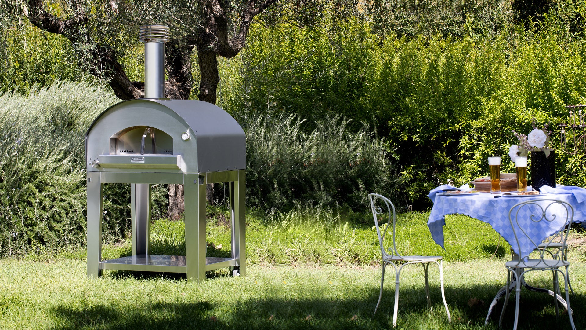 FORNO MANGIAFUOCO A GAS ANTRACITE