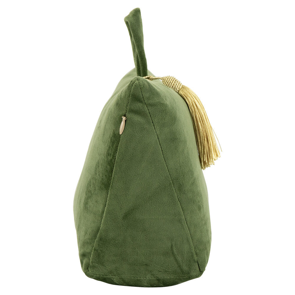 FERMAPORTA IN VELLUTO VERDE RAME 18CM