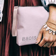 BORSETTA MAXI POCHETTE RESISTENTE ALL'ACQUA ROSA