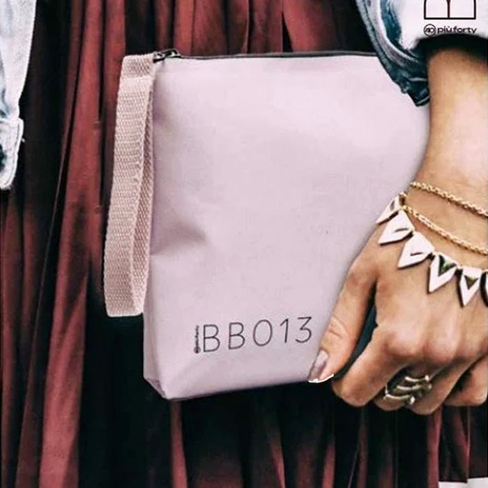 BORSETTA MAXI POCHETTE RESISTENTE ALL'ACQUA ROSA