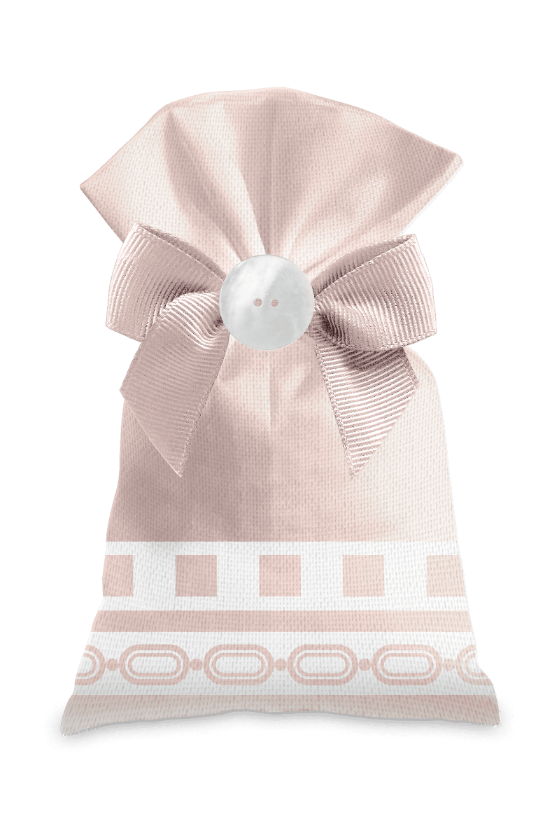 SACCHETTO POCHETTE PER PROFUMARE CASSETTI - ROSA ANTICO