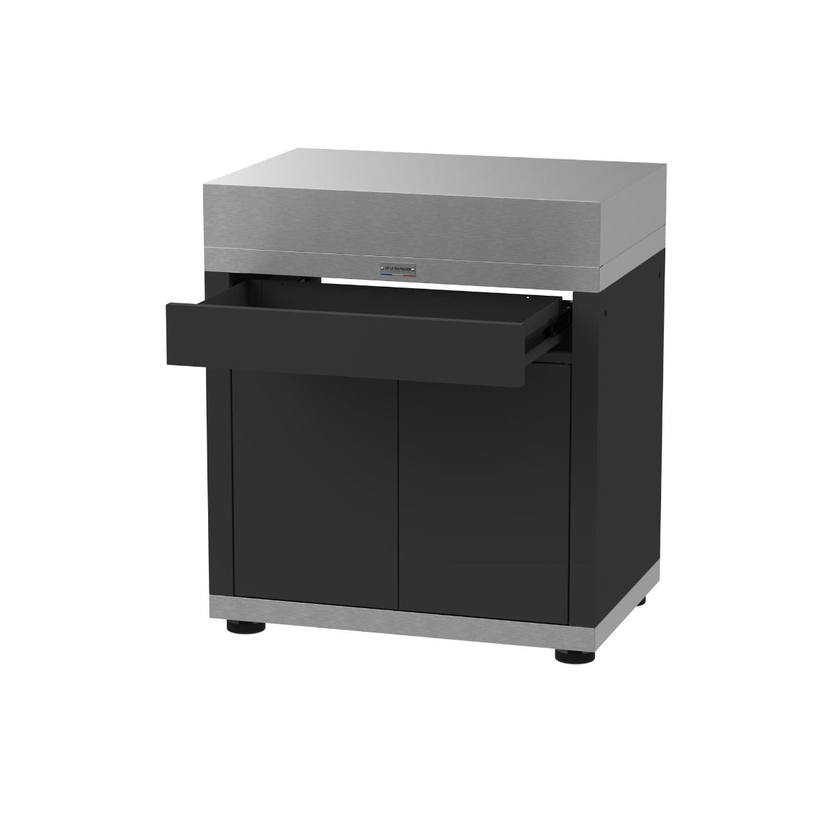 MOBILE CON CASSETTO, 80 X 55 CM DUO PER CUCINA DA ESTERNO