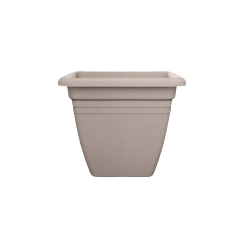VASO MEDITERRAN QUADRO 30CM WARM TAUPE