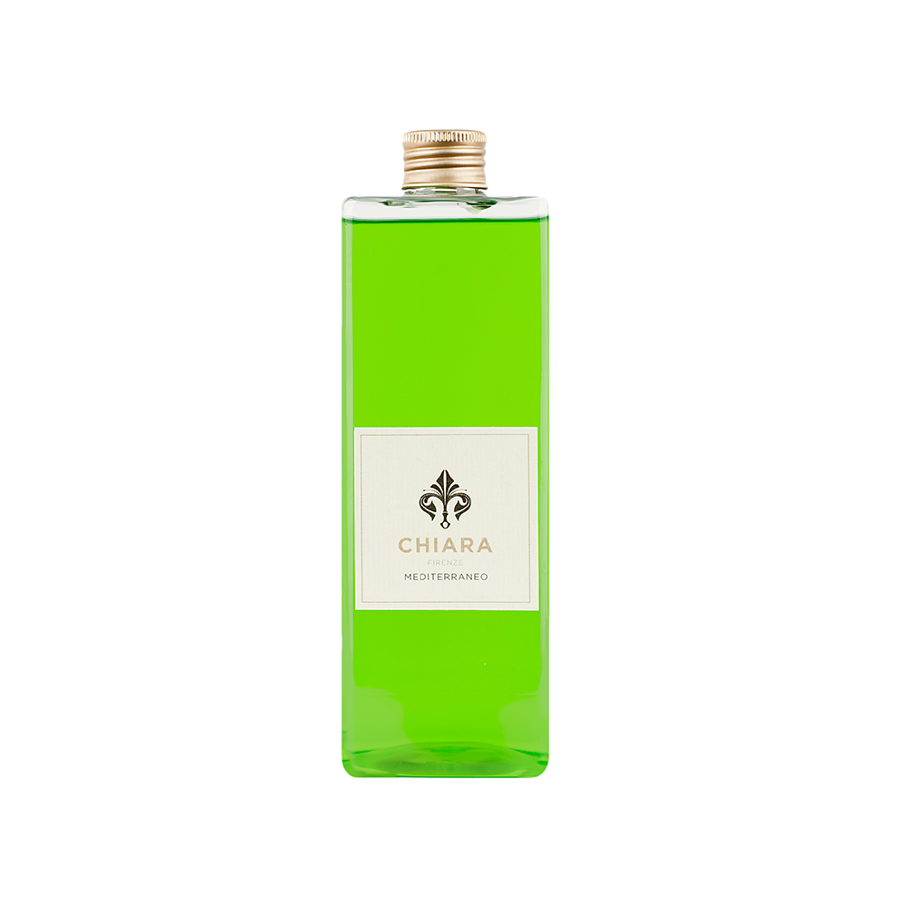 RICARICA DIFFUSORE CON BASTONCINI 500ML FRAGRANZA MEDITERRANEO