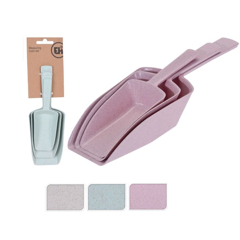 3 DOSATORI DA CUCINA COLORI ASSORTITI