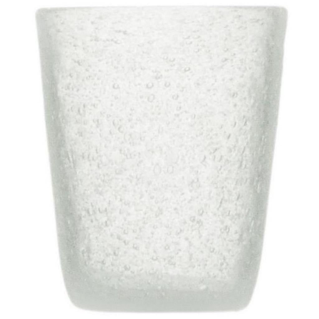 BICCHIERE WHITE TRANSPARENT MEMENTO DI VETRO
