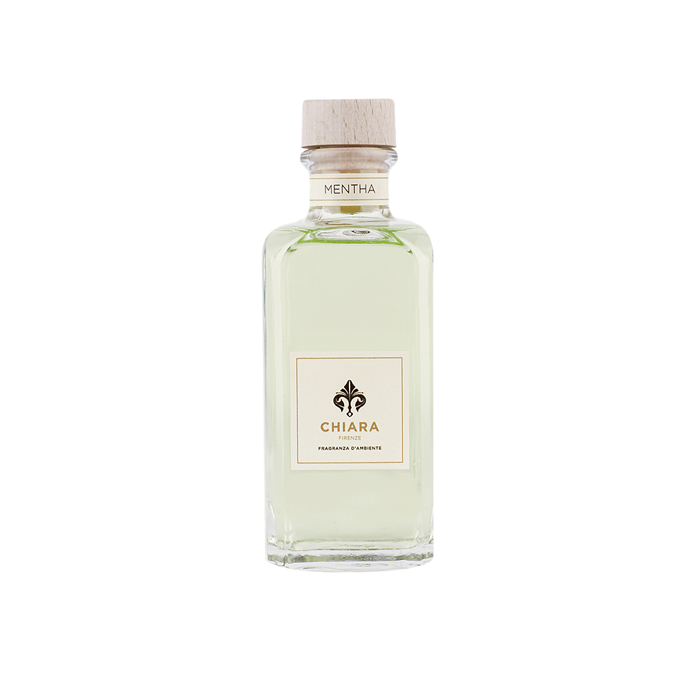 DIFFUSORE CON BASTONCINI 100ML FRAGRANZA MENTHA