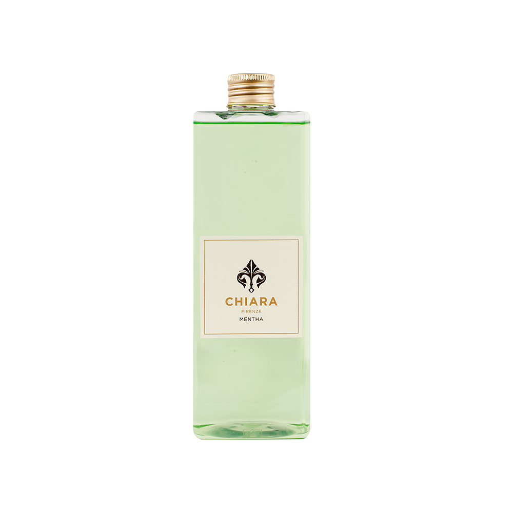 RICARICA DIFFUSORE CON BASTONCINI 500ML FRAGRANZA MENTHA