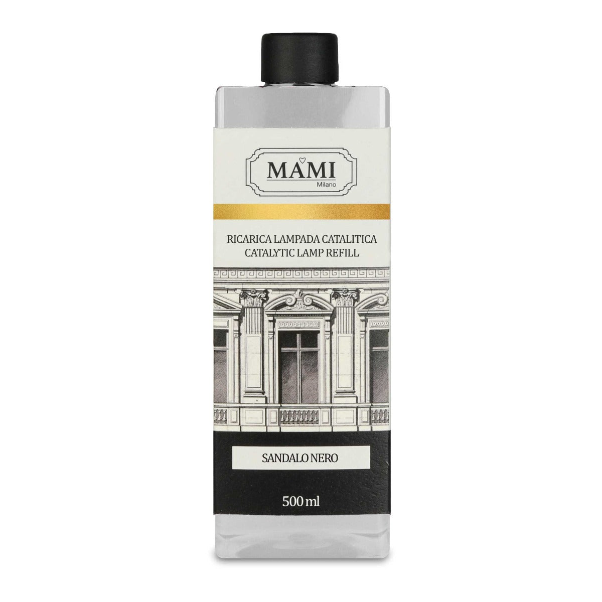 RICARICA 500 ML PER LAMPADA CATALITICA - SANDALO NERO