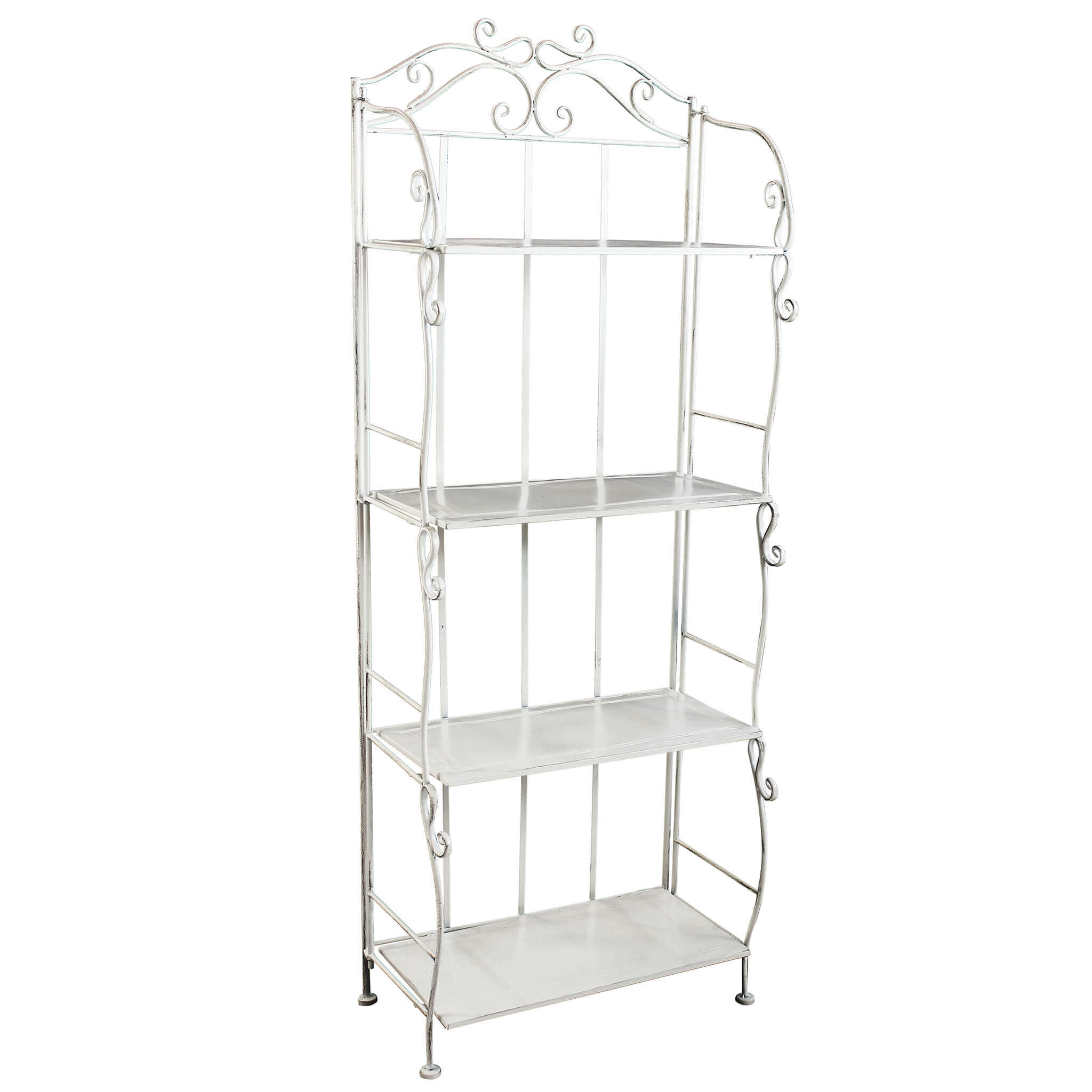 SCAFFALE EMMA 4 PIANI BIANCO A