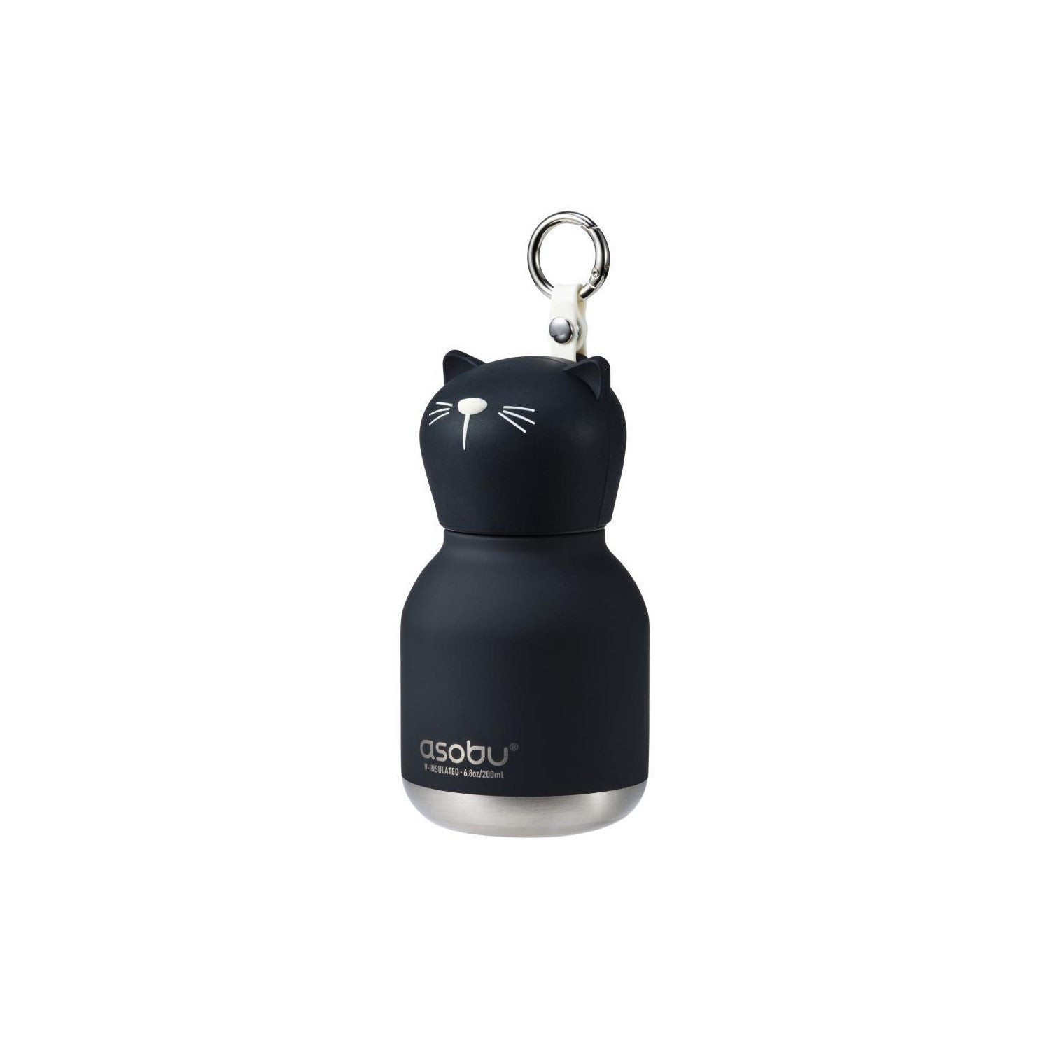 Borraccia Termica Mini Bestie 200ml Black-Cat ASOBU