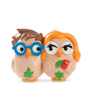 STATUINA GOOFI IN LOOVE GUFO ADAMO ED EVA 10X7 CM