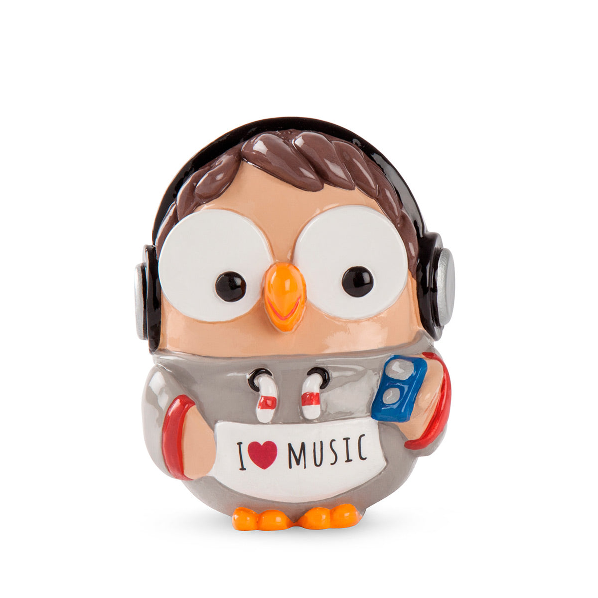 SALVADANAIO I LOVE MUSIC 8X10 CM