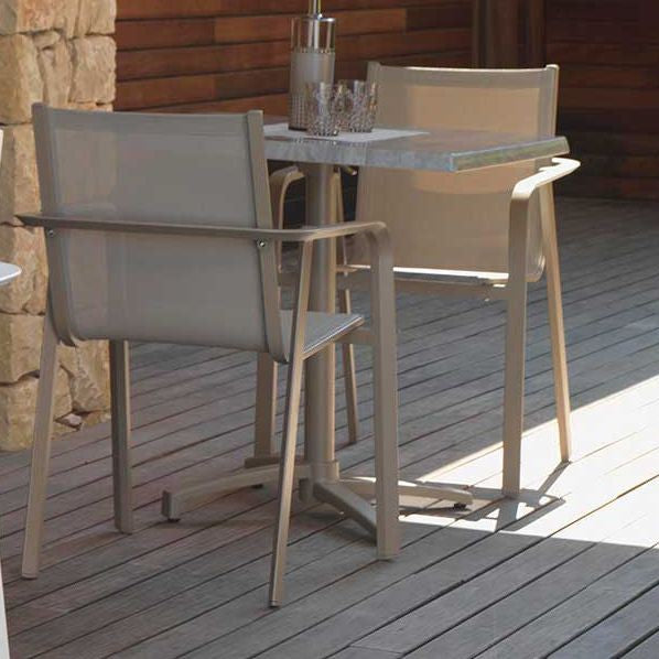 OFFERTA TAVOLO MILO ALLUNGABILE 160/215X95 + 4 POLTRONE MILO TORTORA
