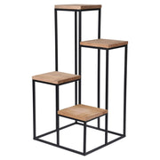 MOBILE IN METALLO E LEGNO 34X34X67CM