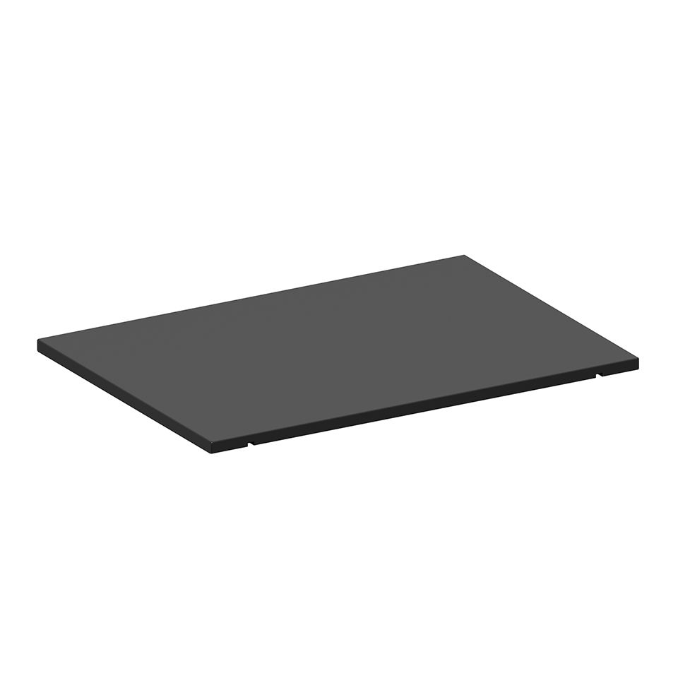 ENO Ripiano interno in acciaio galvanizzato nero 75x53 cm