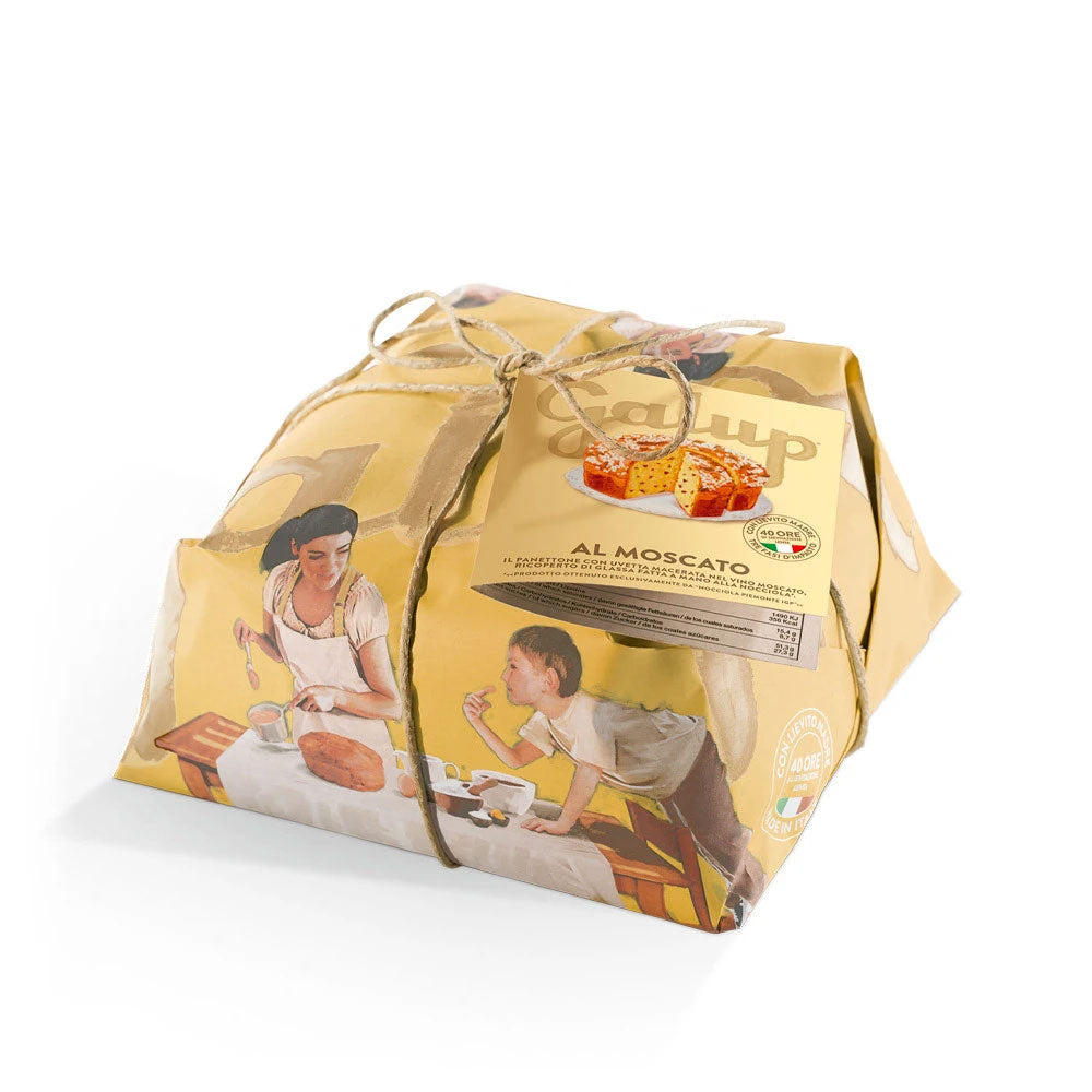 OFFERTA 6 PANETTONI AL MOSCATO CLASSICO INCARTO COLOR EDITION 1KG