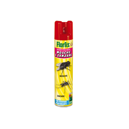 INSETTICIDA SPRAY CONTRO MOSCHE E ZANZARE 600ML