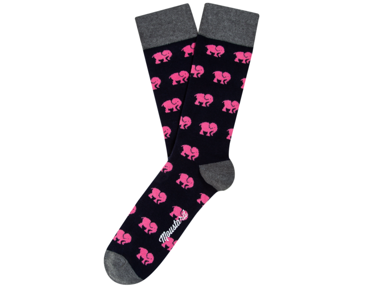 CALZINO DA DONNA  CON IMMAGINE ELEFANTE