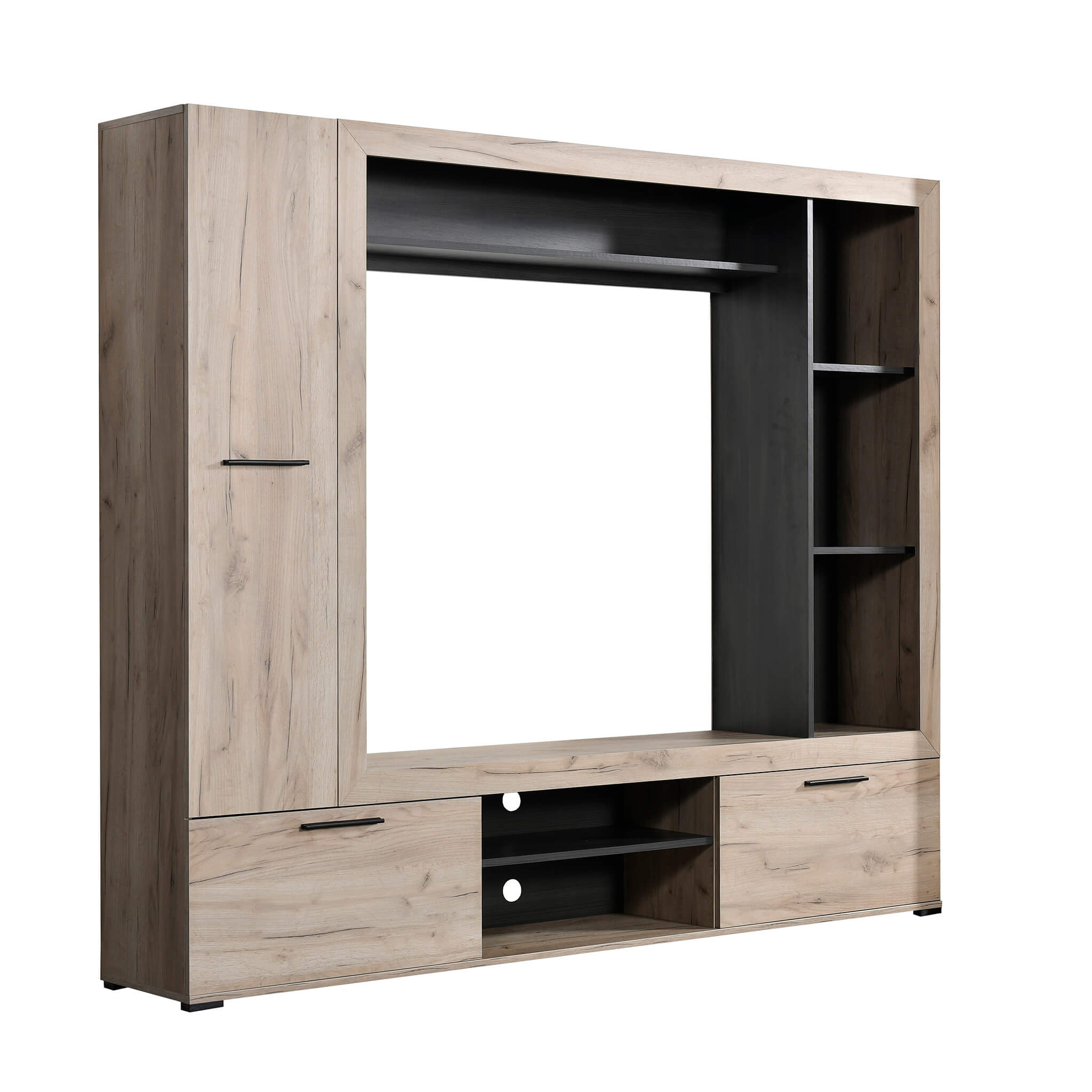 SOGGIORNO LORCA ROVERE GRIGIO