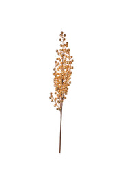 RAMETTO CON BACCHE ORO 88 CM
